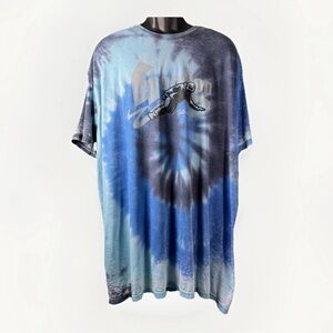 Hoodoo Ski Bowl Tie-Dye Snowboard Men’s Colortone T-Shirt Size 3XL